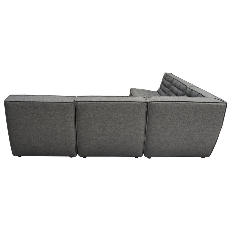 Marshall Grid Tufted Modular Sectional-zoom-