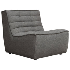 Marshall Grid Tufted Modular Sectional – angle view – Lusso Furniture Miami