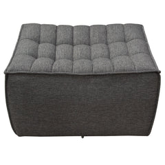 Marshall Grid Tufted Modular Sectional – view 27 – Lusso Furniture Miami