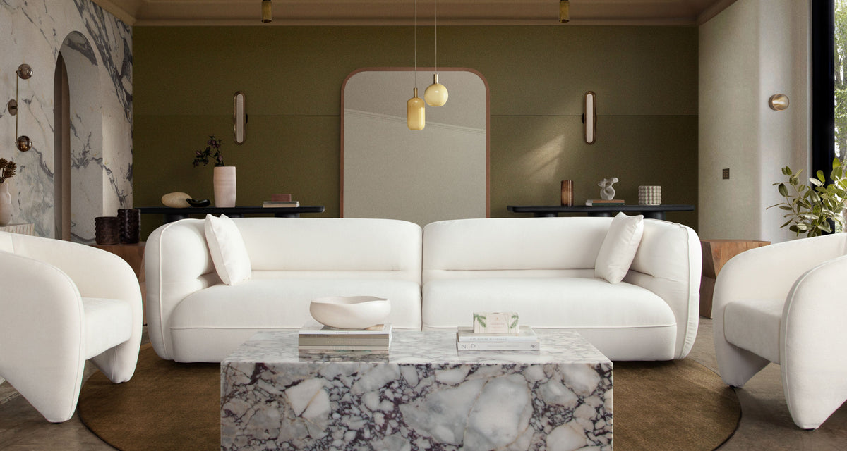 Micah Contoured Modular Sectional Sofa – detail – Lusso Furniture Miami