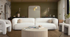 Micah Contoured Modular Sectional Sofa – back view – Lusso Furniture Miami