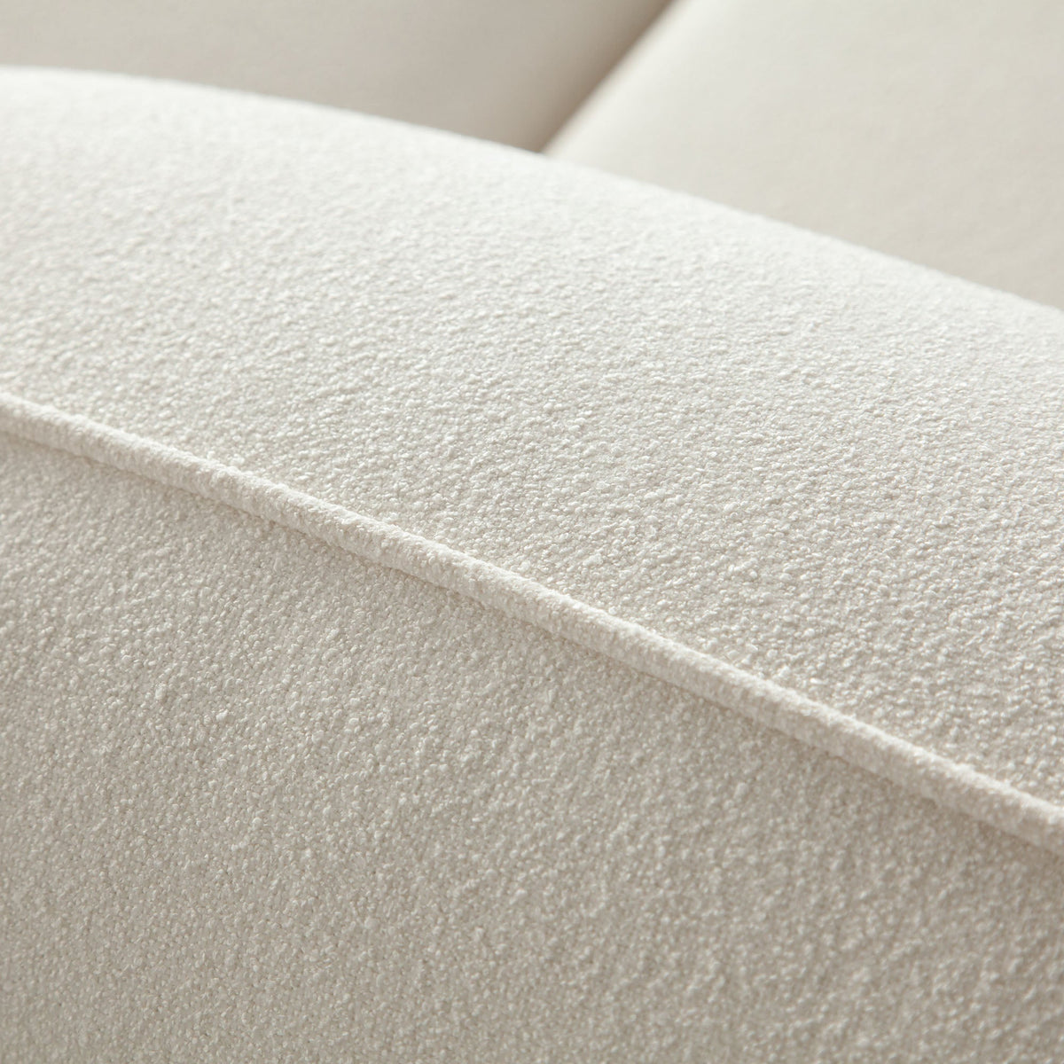 Micah Contoured Modular Sectional Sofa – finish detail – Lusso Furniture Miami