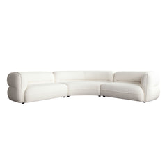 Micah Contoured Modular Sectional Sofa – close-up – Lusso Furniture Miami