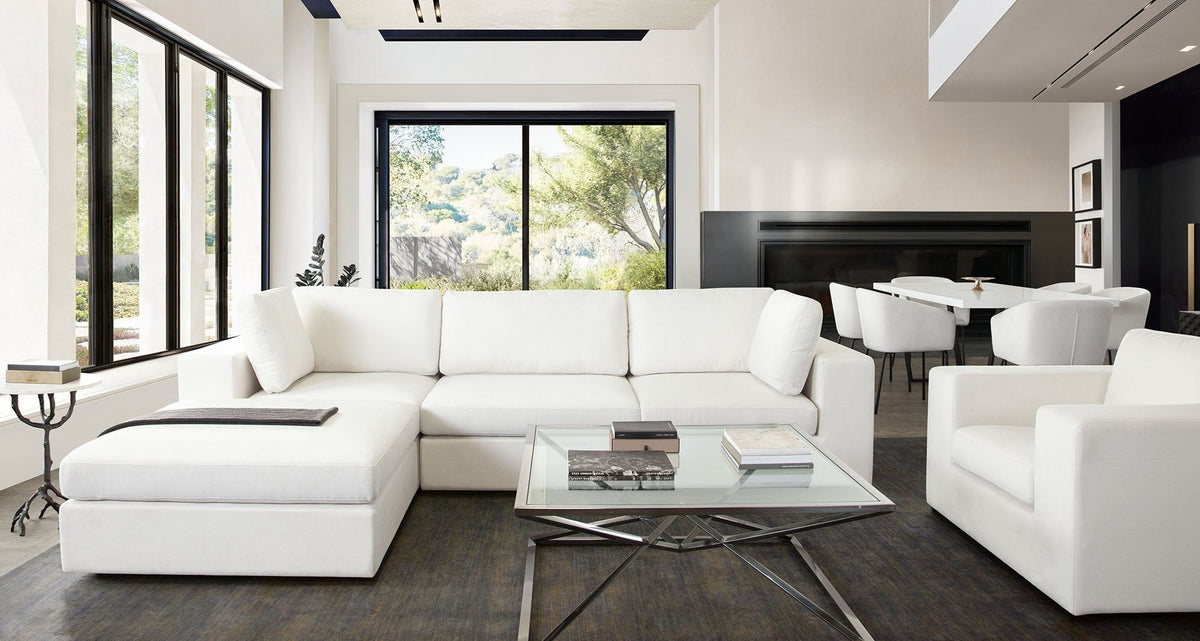 Muse Performance Fabric Modular Sofa – view 40 – Lusso Furniture Miami