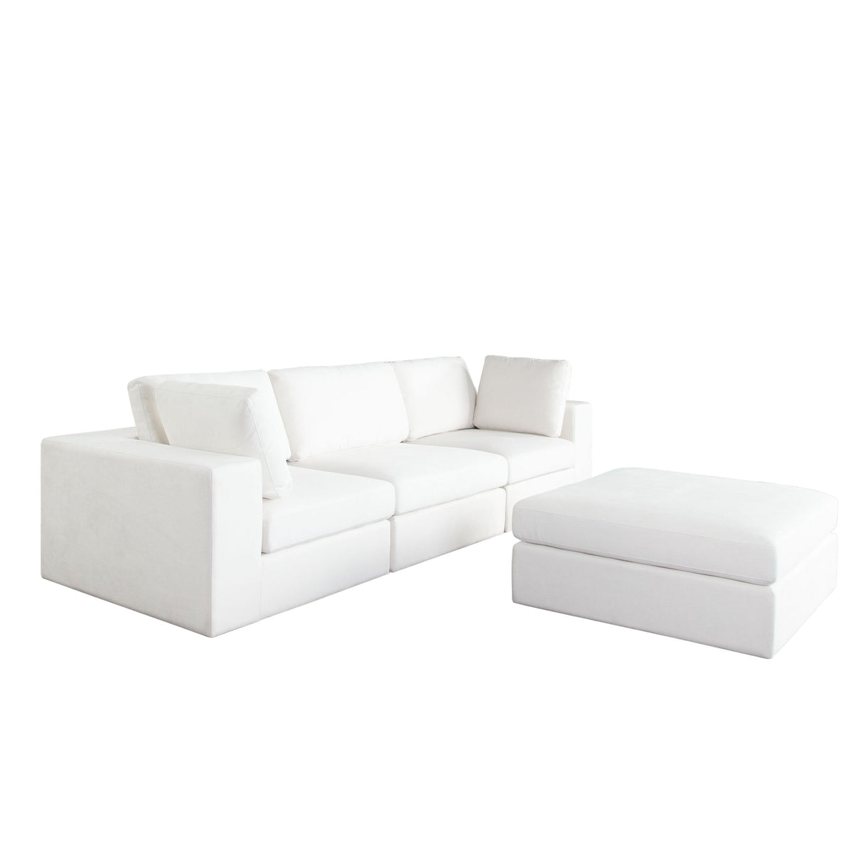 Muse Performance Fabric Modular Sofa – view 33 – Lusso Furniture Miami