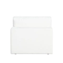 Muse Performance Fabric Modular Sofa – back view – Lusso Furniture Miami