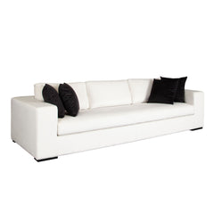 Muse Performance Fabric Sofa – side view – Lusso Furniture Miami