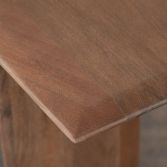 Nara Mango Wood Console Table – room setting – Lusso Furniture Miami
