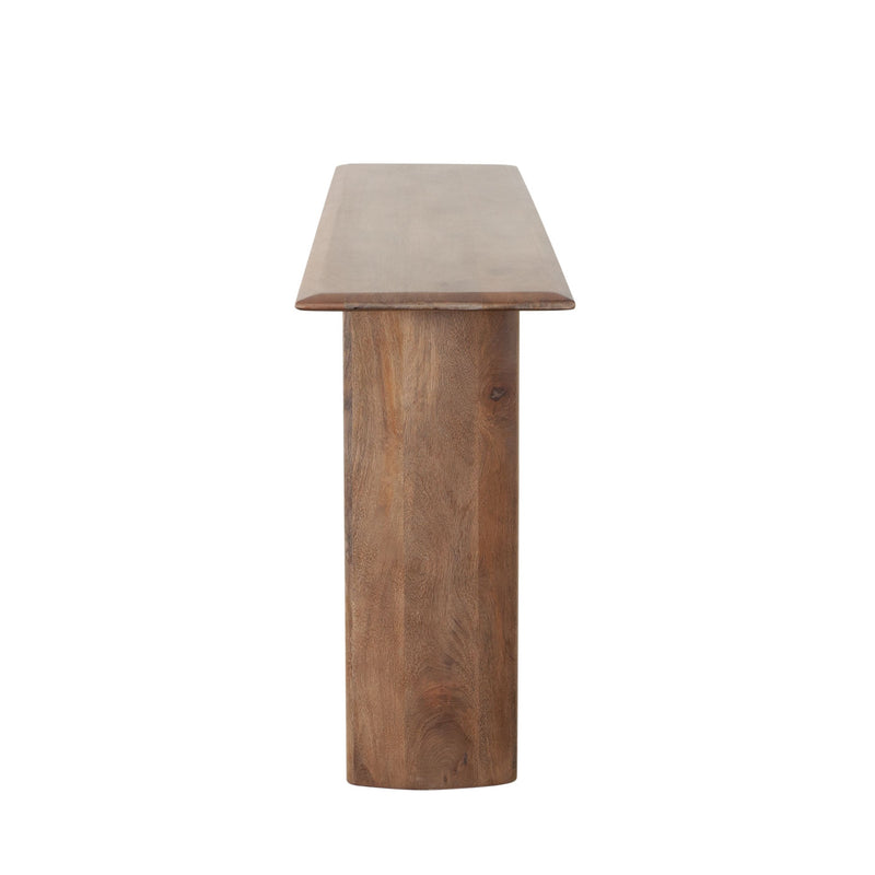 Nara Mango Wood Console Table-zoom-