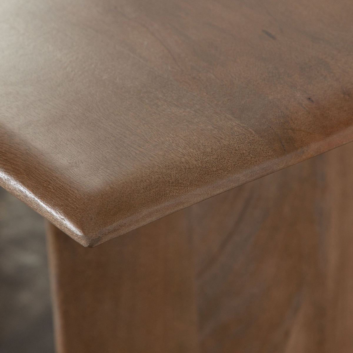 Nara Mango Wood Dining Table – room setting – Lusso Furniture Miami