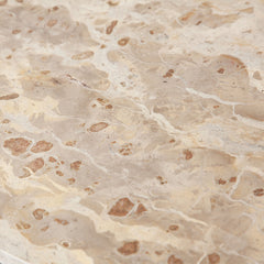 Nebula Round Marble Coffee Table – back view – Lusso Furniture Miami