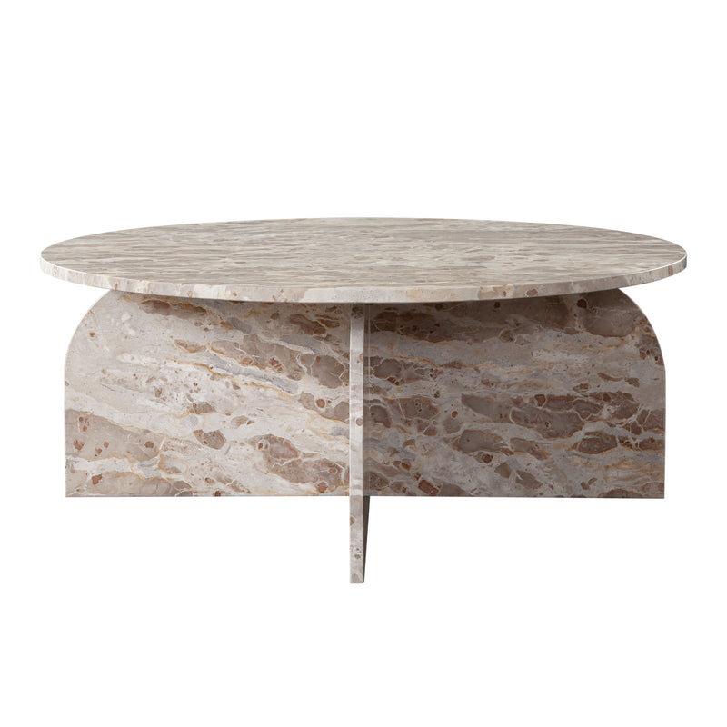 Nebula Round Marble Coffee Table-zoom-
