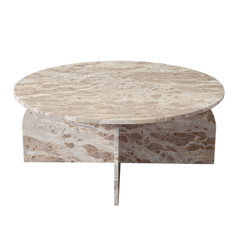 Nebula Round Marble Coffee Table-zoom-