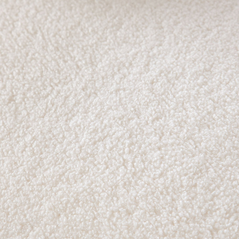 Noa Ivory Sherpa Accent Chair-zoom-