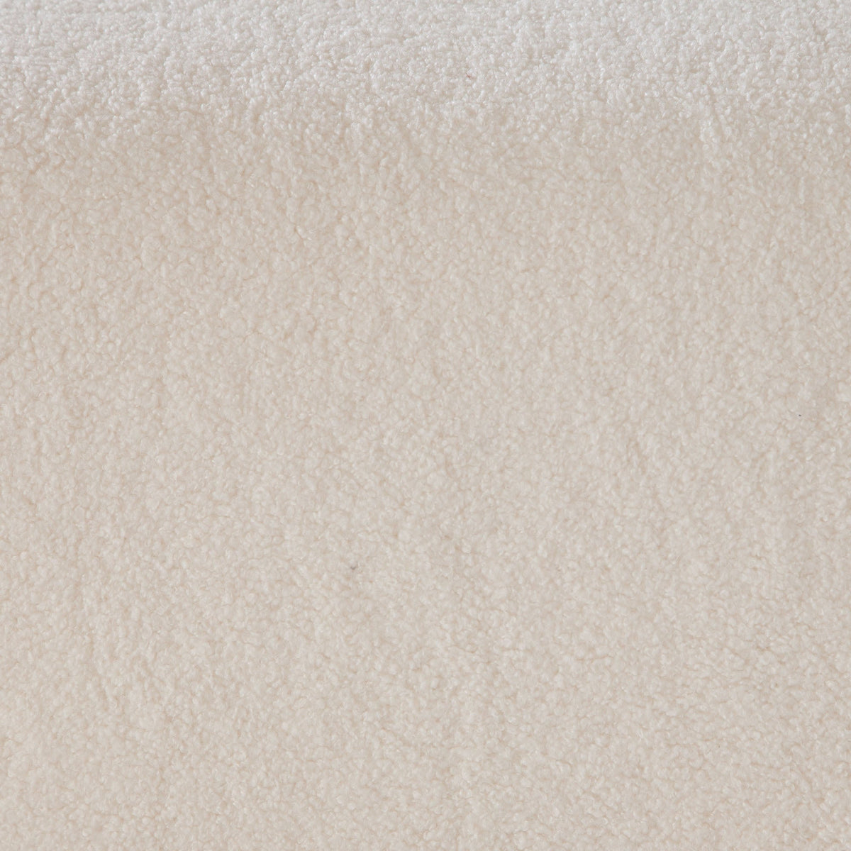 Noa Ivory Sherpa Accent Chair – close-up – Lusso Furniture Miami