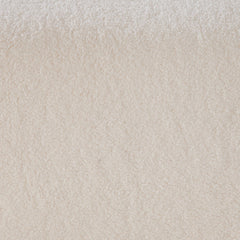 Noa Ivory Sherpa Accent Chair – close-up – Lusso Furniture Miami