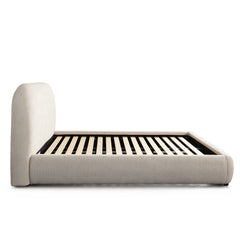 Ocean Performance Fabric Platform Bed – side view – Lusso Furniture Miami