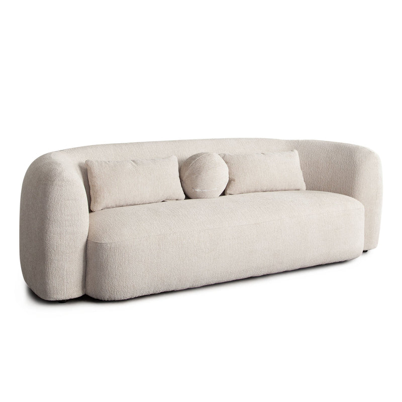 Ocean Curved Performance Fabric Sofa-zoom-