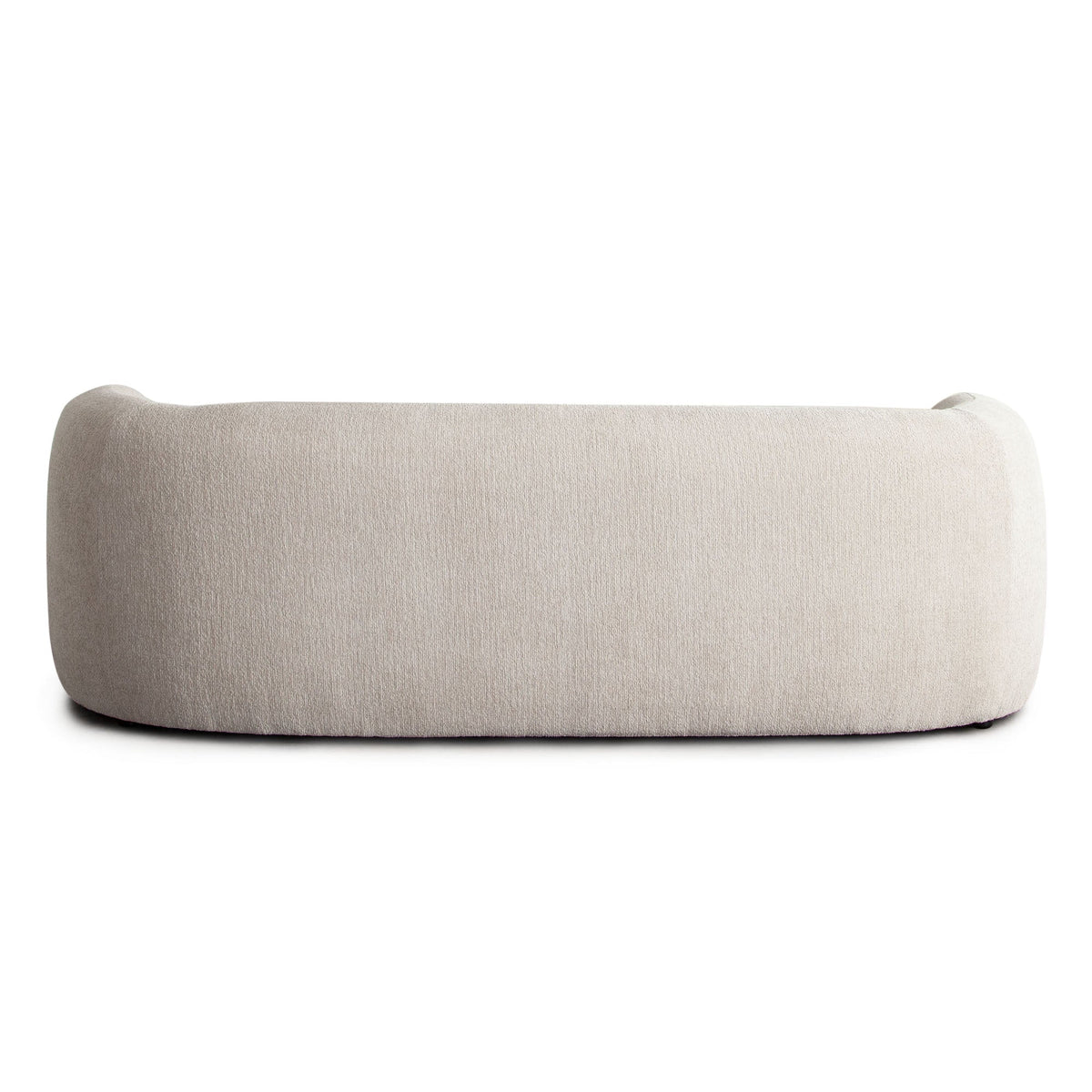 Ocean Curved Performance Fabric Sofa – top view – Lusso Furniture Miami