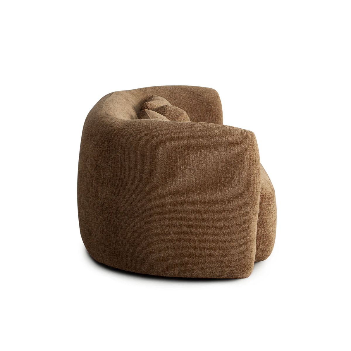 Ocean Curved Performance Fabric Sofa – view 13 – Lusso Furniture Miami