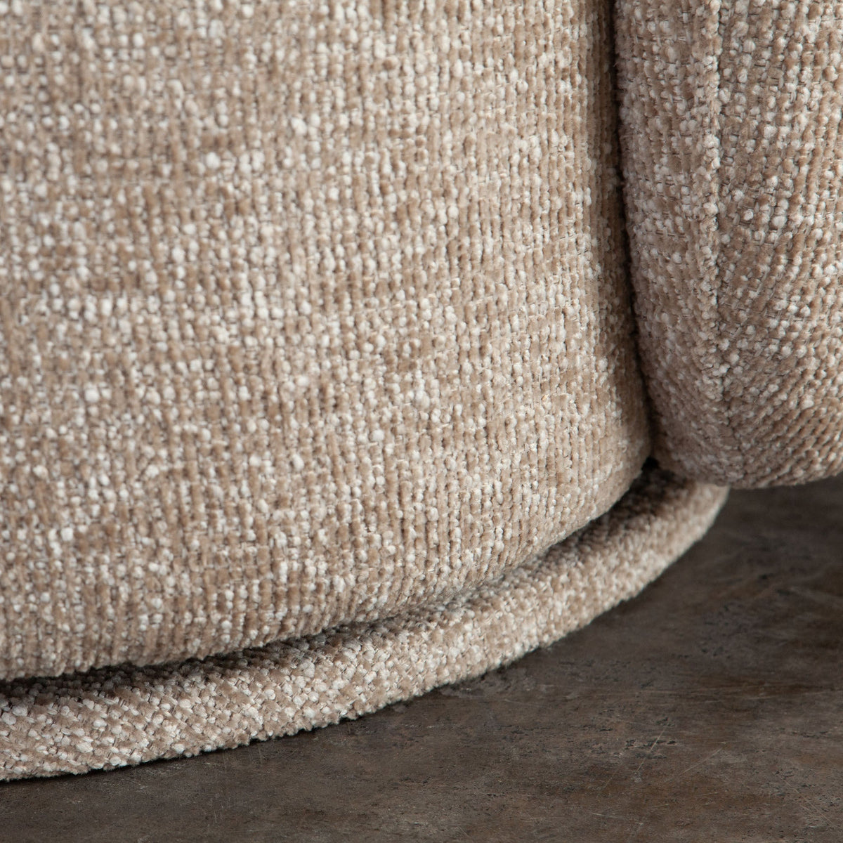 Olli Contoured Swivel Accent Chair – close-up – Lusso Furniture Miami