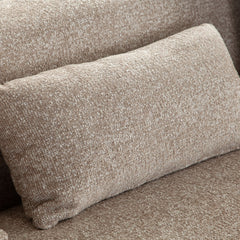 Olli Bench Seat Fabric Sofa – close-up – Lusso Furniture Miami