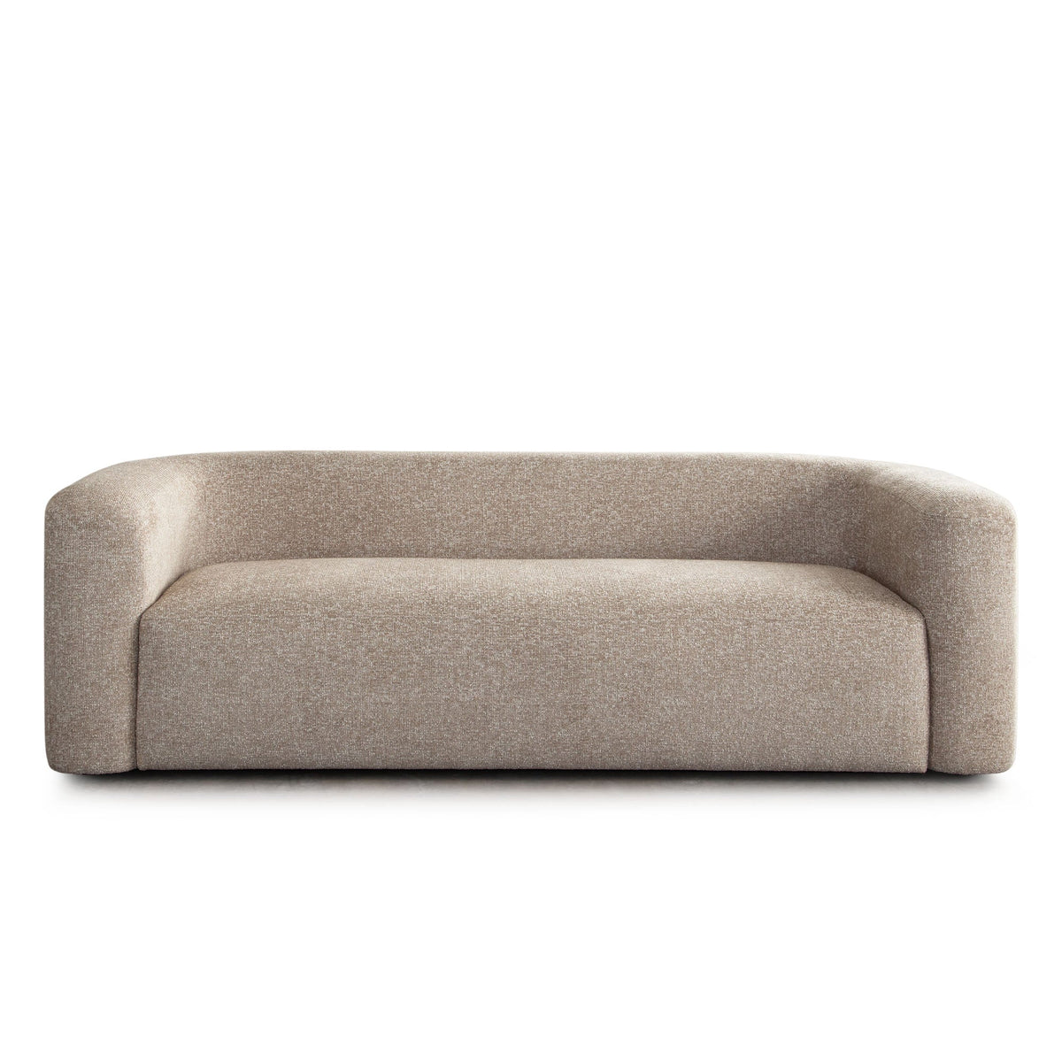 Olli Bench Seat Fabric Sofa – angle view – Lusso Furniture Miami