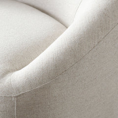 Opal Contoured Arm Swivel Chair – top view – Lusso Furniture Miami