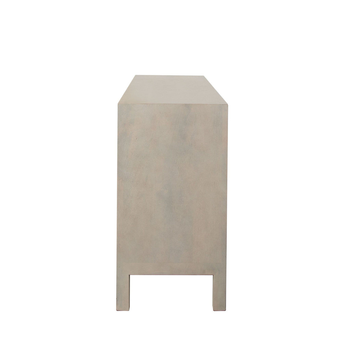 Palm Solid Mango Wood Sideboard – back view – Lusso Furniture Miami