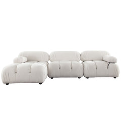 Paloma Bubble Tufted Velvet Modular Sofa – view 33 – Lusso Furniture Miami