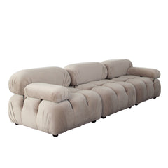 Paloma Bubble Tufted Velvet Modular Sofa – view 71 – Lusso Furniture Miami