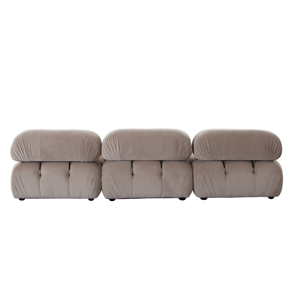 Paloma Bubble Tufted Velvet Modular Sofa – view 73 – Lusso Furniture Miami