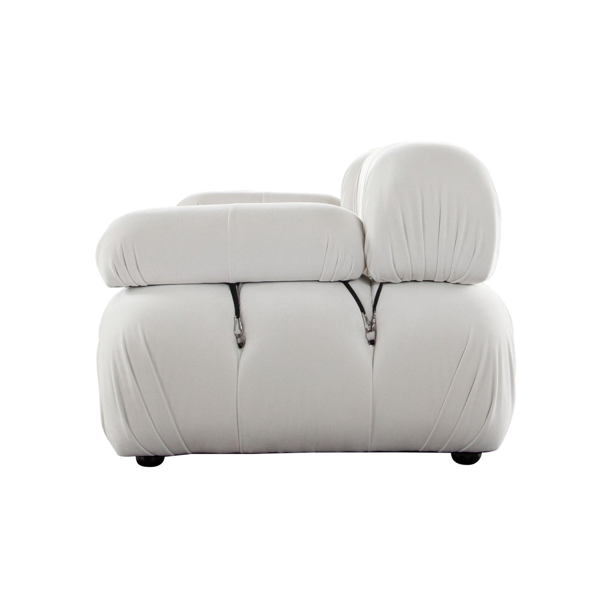 Paloma Bubble Tufted Velvet Modular Sofa – view 18 – Lusso Furniture Miami