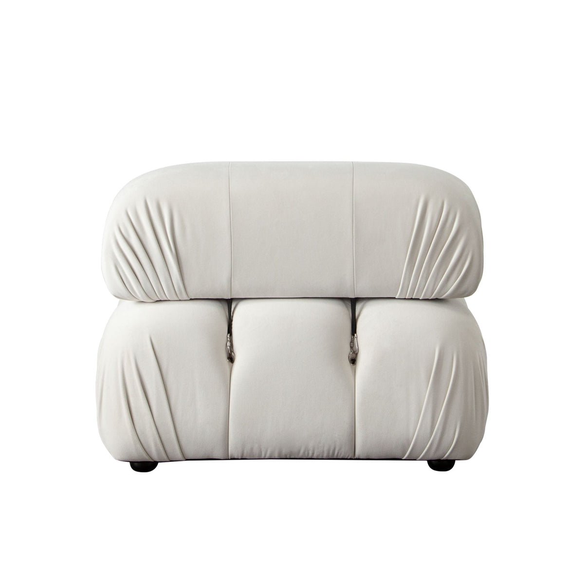 Paloma Bubble Tufted Velvet Modular Sofa – detail – Lusso Furniture Miami