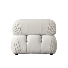 Paloma Bubble Tufted Velvet Modular Sofa – detail – Lusso Furniture Miami