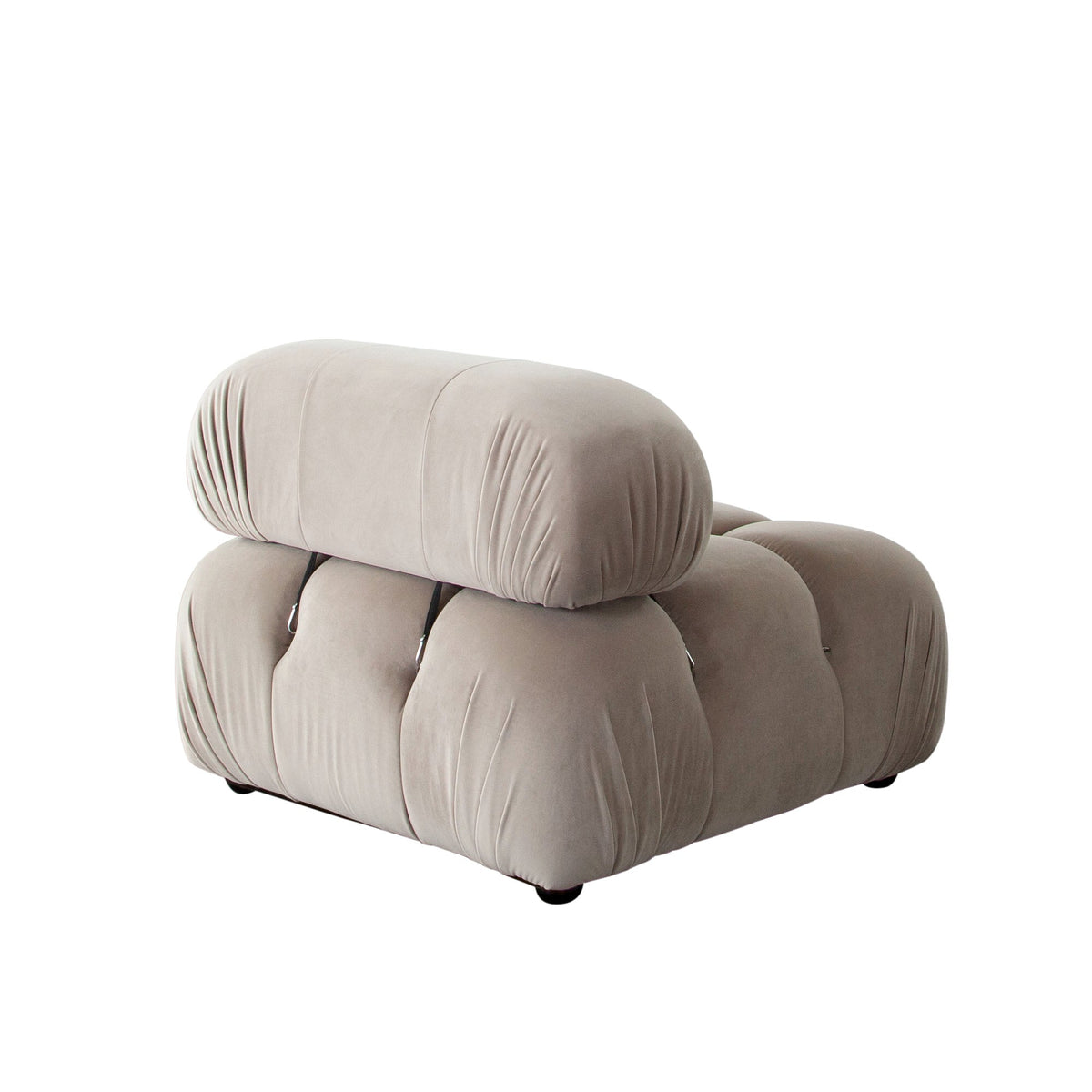 Paloma Bubble Tufted Velvet Modular Sofa – view 51 – Lusso Furniture Miami