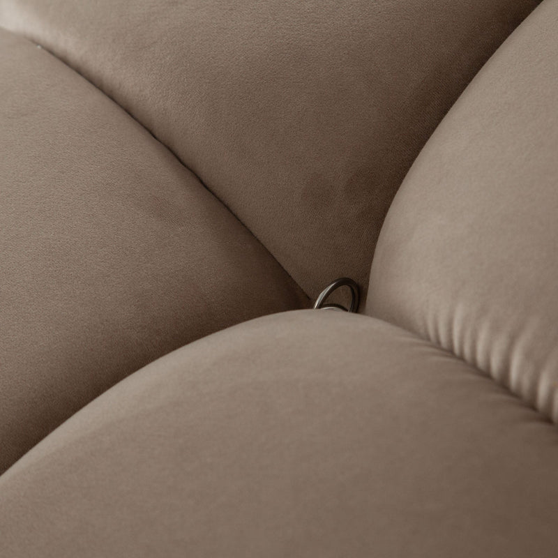 Paloma Bubble Tufted Velvet Modular Sofa-zoom-