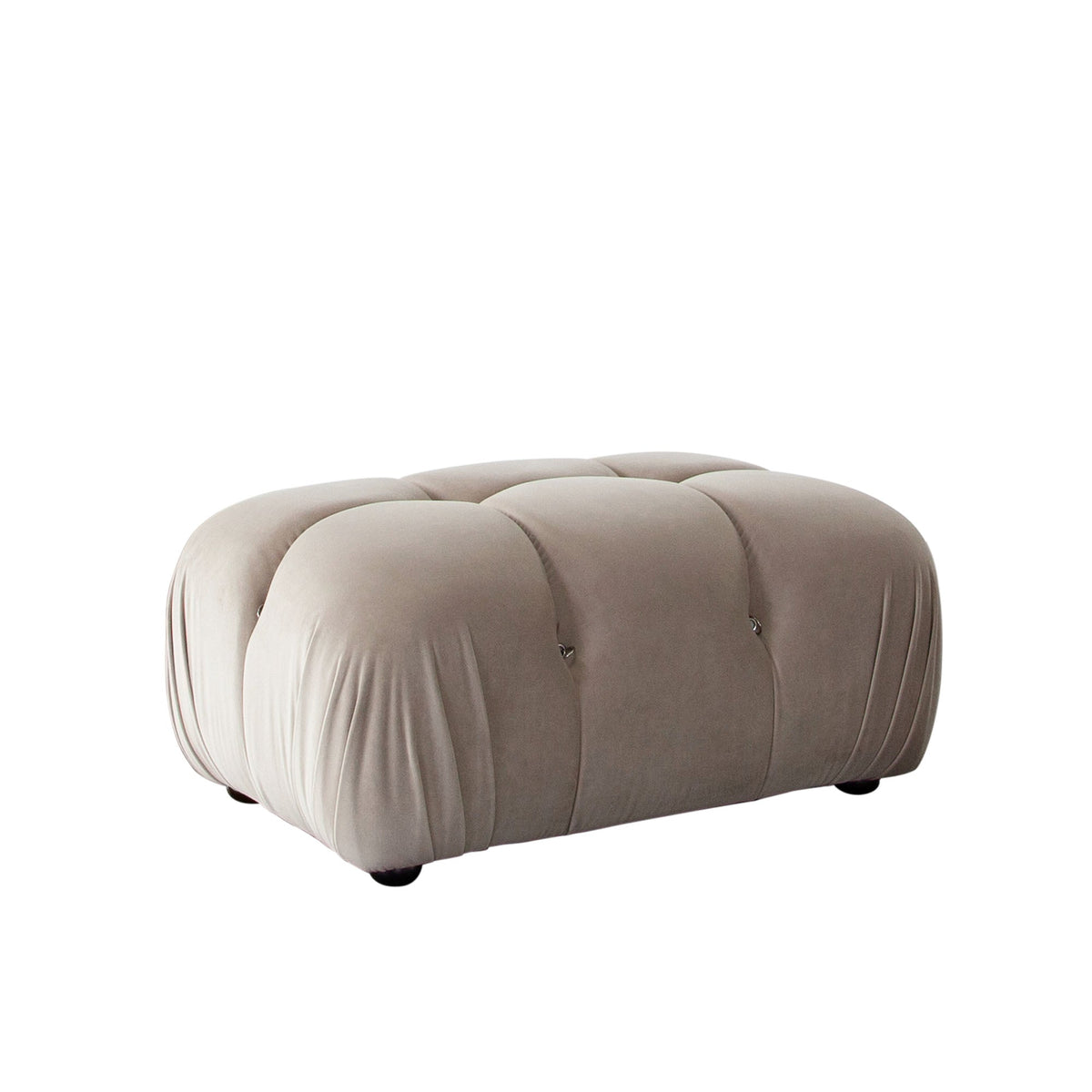 Paloma Bubble Tufted Velvet Modular Sofa – view 57 – Lusso Furniture Miami