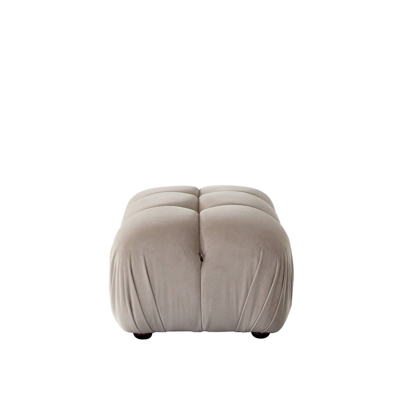 Paloma Bubble Tufted Velvet Modular Sofa-zoom-