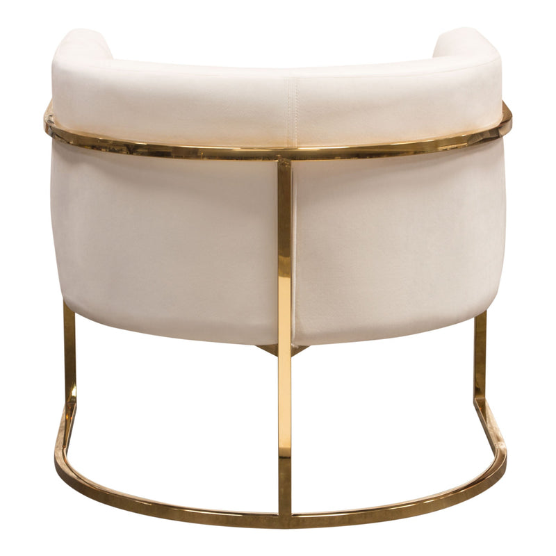 Pandora Velvet Barrel Accent Chair-zoom-
