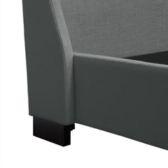 Park Ave Hand Tufted Wingback Bed – room setting – Lusso Furniture Miami