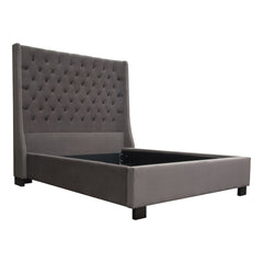 Park Ave Hand Tufted Wingback Bed – view 18 – Lusso Furniture Miami