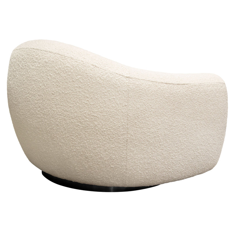 Pascal Boucle Swivel Accent Chair-zoom-