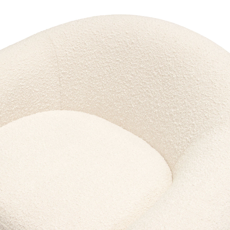 Pascal Boucle Swivel Accent Chair-zoom-