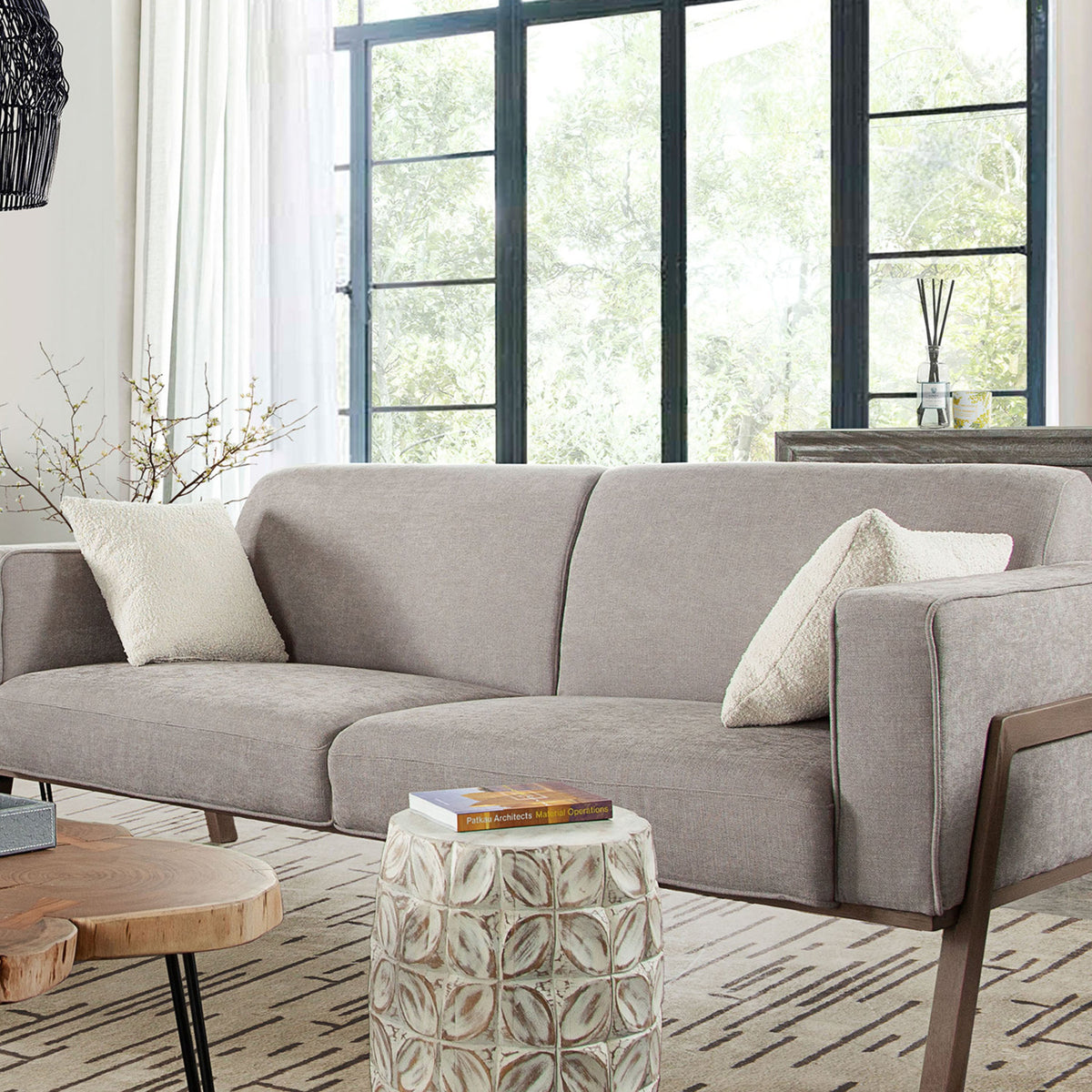 Lusso Accent Pillow Set – top view – Lusso Furniture Miami
