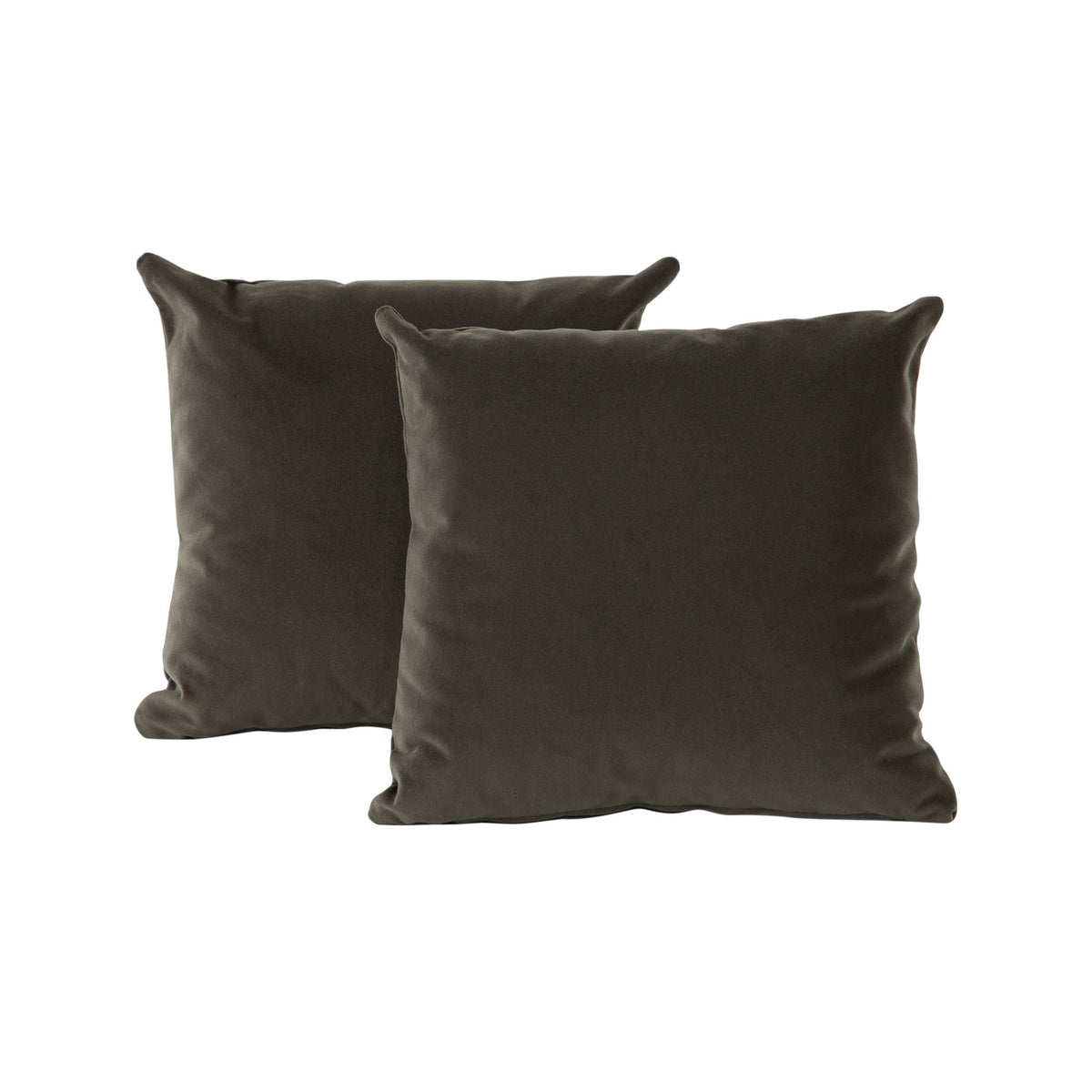 Lusso Accent Pillow Set – Winter Moss Performance Velvet – view 35 – Lusso Furniture Miami