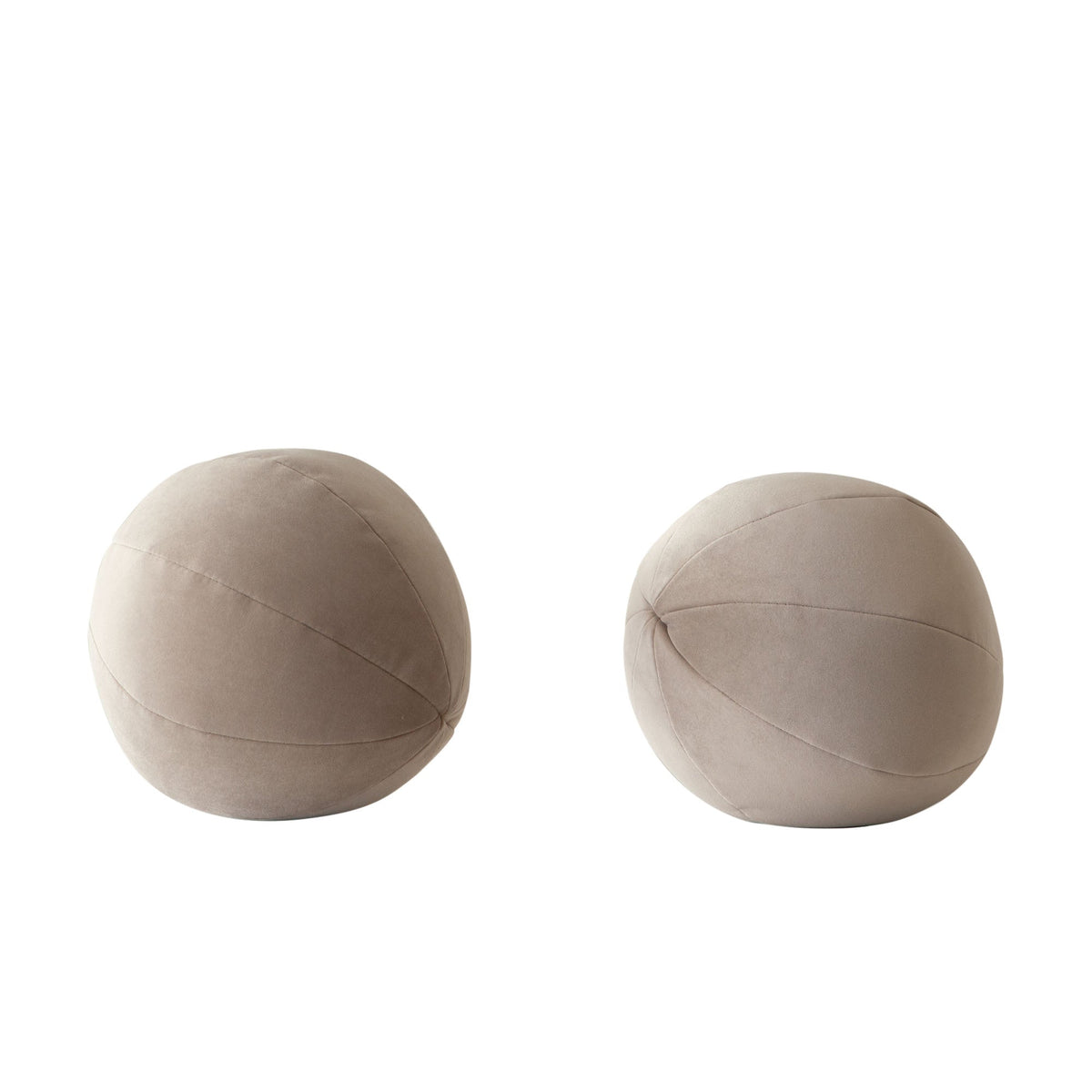 Lusso Accent Pillow Set – Mink Tan Velvet – view 25 – Lusso Furniture Miami