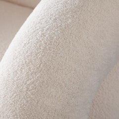Quantum Sherpa Swivel Accent Chair – back view – Lusso Furniture Miami