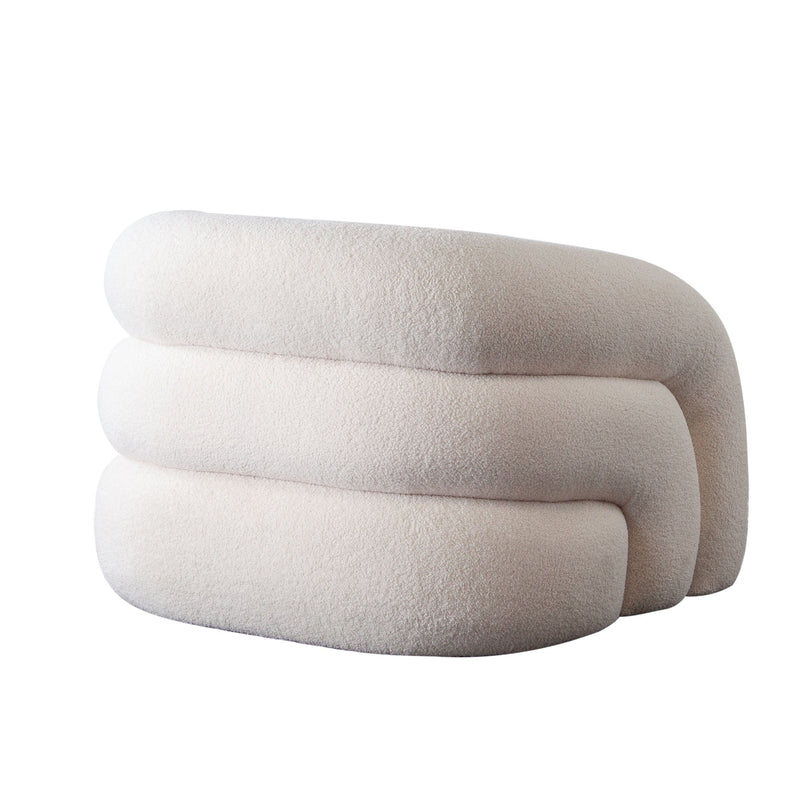 Quantum Sherpa Swivel Accent Chair-zoom-