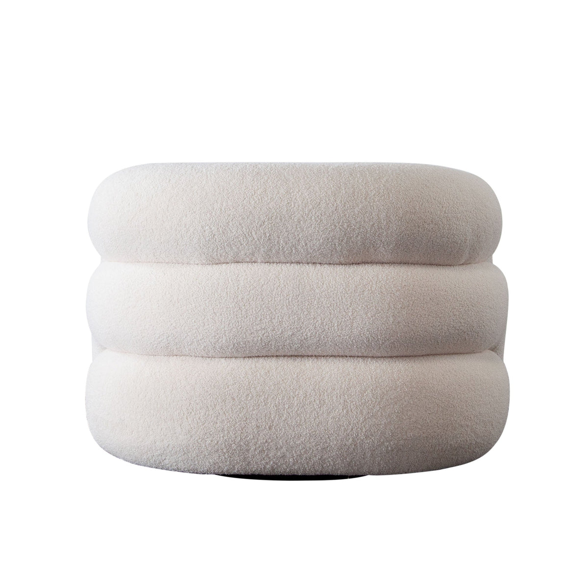 Quantum Sherpa Swivel Accent Chair – room setting – Lusso Furniture Miami